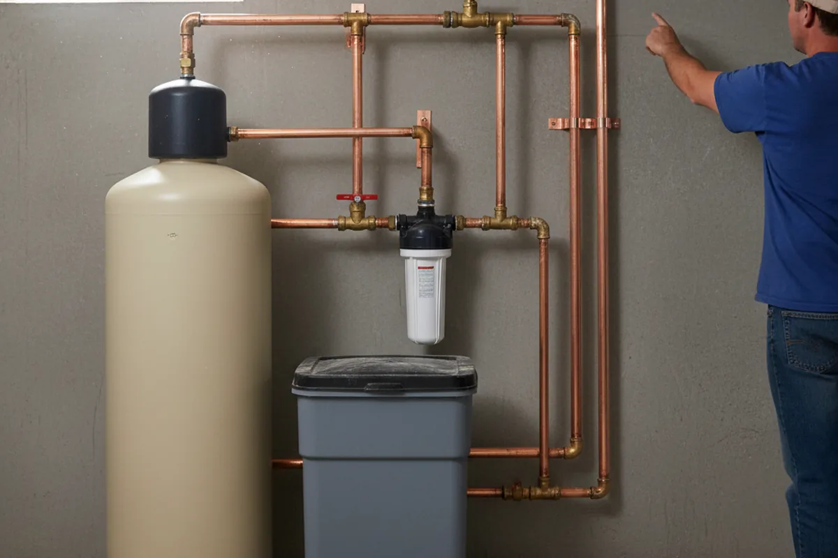 Whole-house water treatment system installed in Portersville
